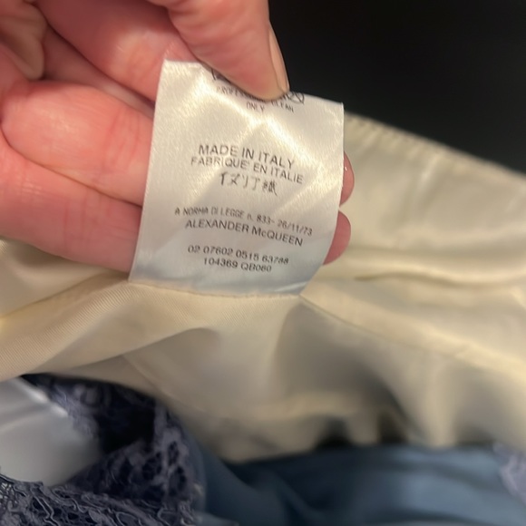 Alexander McQueen black blazer size 40 - Picture 7 of 10